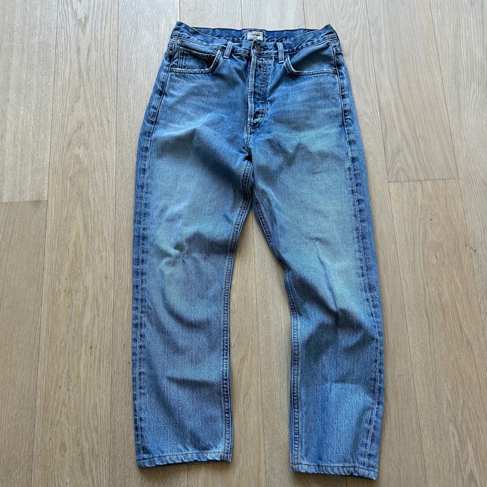 Citizens of Humanity Charlotte Jeans 27x25 High Rise Straight Button Fly Retro
